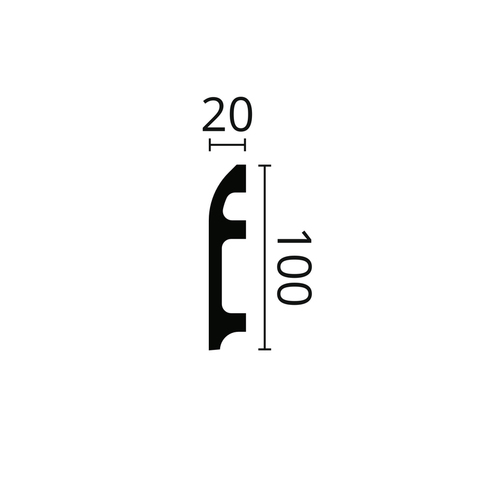 Плинтус FL 5 Wallstyl