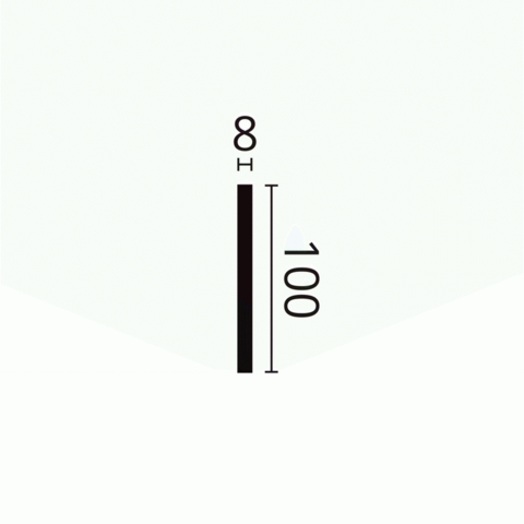Плинтус FL 9 Wallstyl