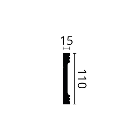 Плинтус FD 2 Wallstyl