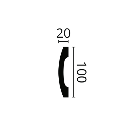Плинтус FD 3 Wallstyl