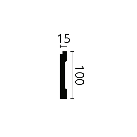 Плинтус FD 10 Wallstyl