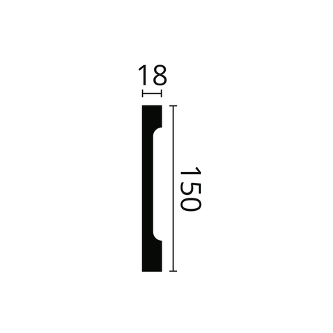 Плинтус FD 15s Wallstyl