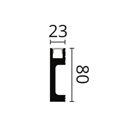 Плинтус IL 10 Wallstyl