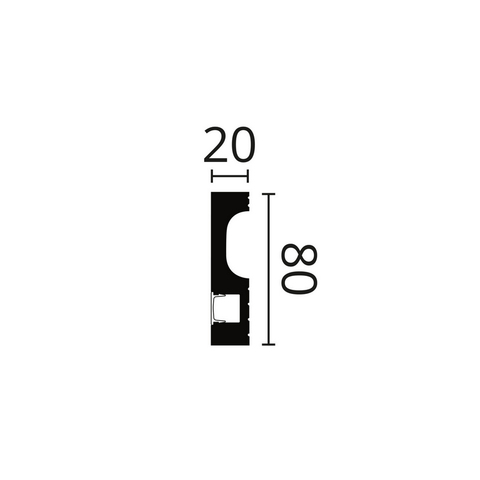 Плинтус IL 11 Wallstyl