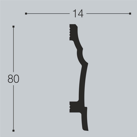 Плинтус П20